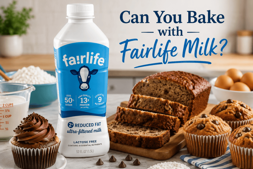 Can You Bake with Fairlife Milk? Baking with Fairlife ultra-filtered milk