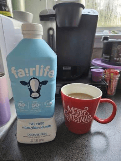 Fairlife milk for coffee
