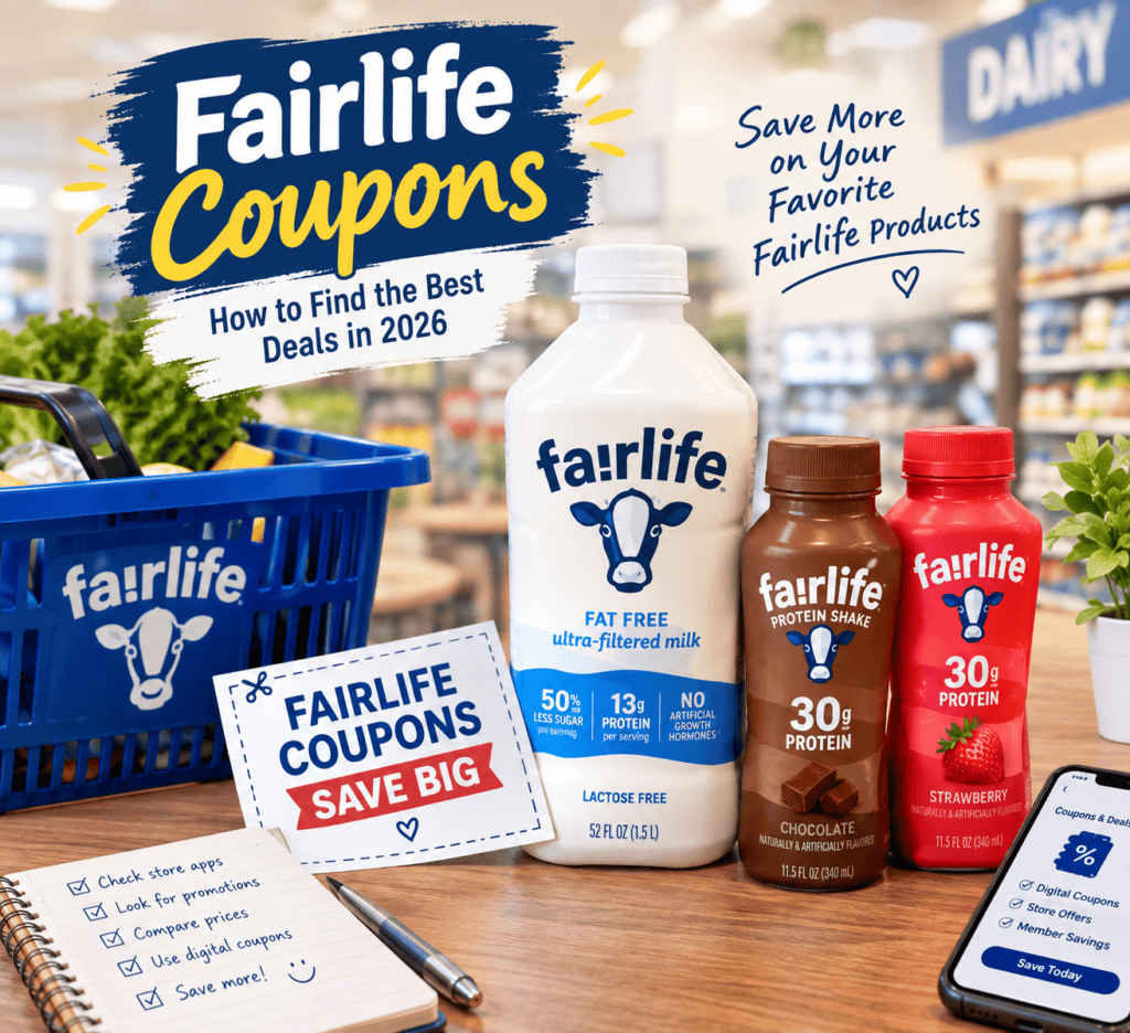Fairlife coupons and 2026 grocery savings
